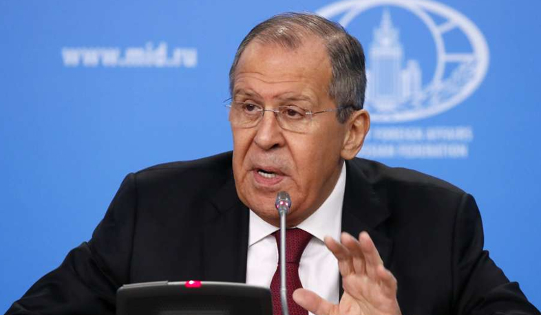 Sergey Lavrov holds press conference in Moscow