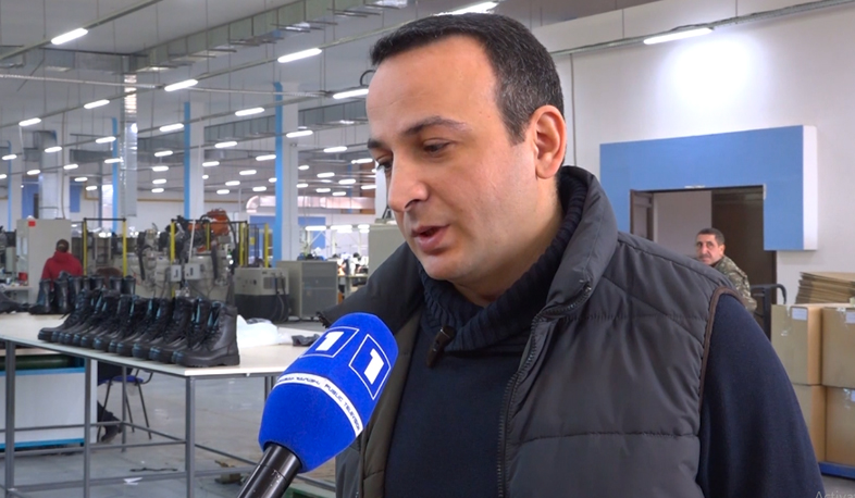 Artsakh produces boots for Armenian soldiers