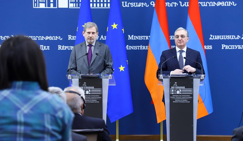 Johannes Hahn meets with Zohrab Mnatsakanyan