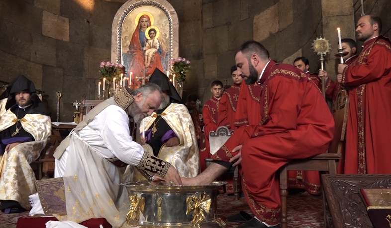 Armenian Church celebrates Maundy Thursday