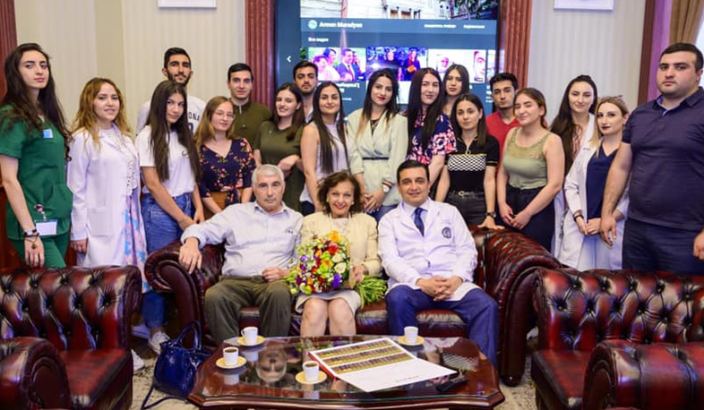 Rosy Armen visits Homeland Defender’s Rehabilitation Center