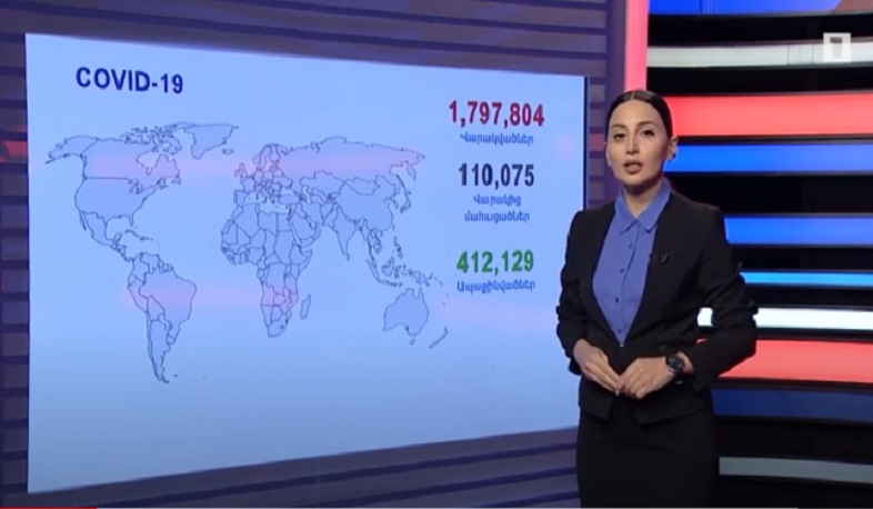 Աշխարհում և տարածաշրջանում կորոնավիրուսային վարակվածության քարտեզը