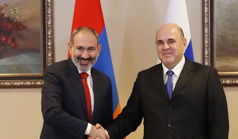 Mikhail Mishustin congratulated Nikol Pashinyan on his birthday