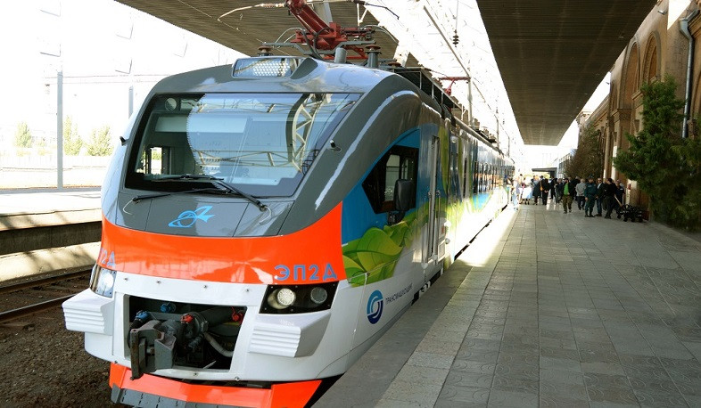The Yerevan-Gyumri-Yerevan high-speed electric train will resume operation from June 5