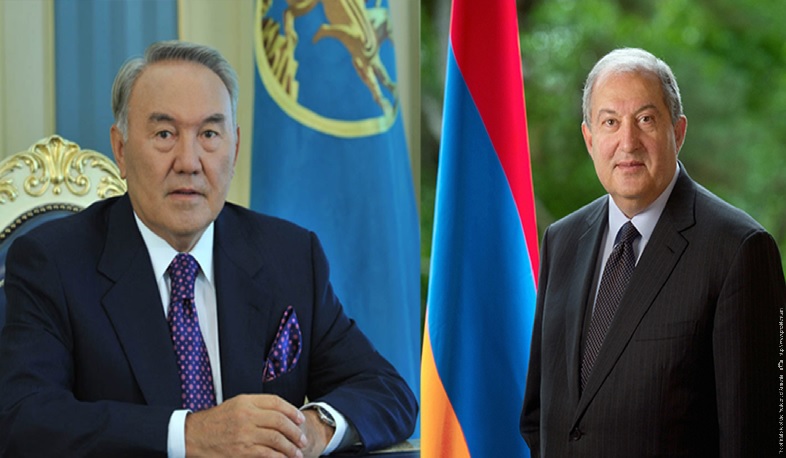 Արմեն Սարգսյանին շնորհավորել են Ղազախստանի ներկա և նախկին նախագահները