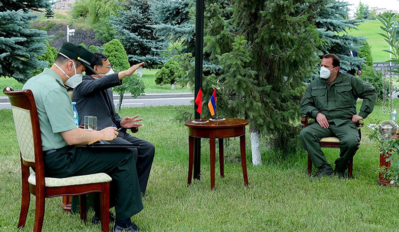 David Tonoyan met with Chinese Ambassador Tian Erlong