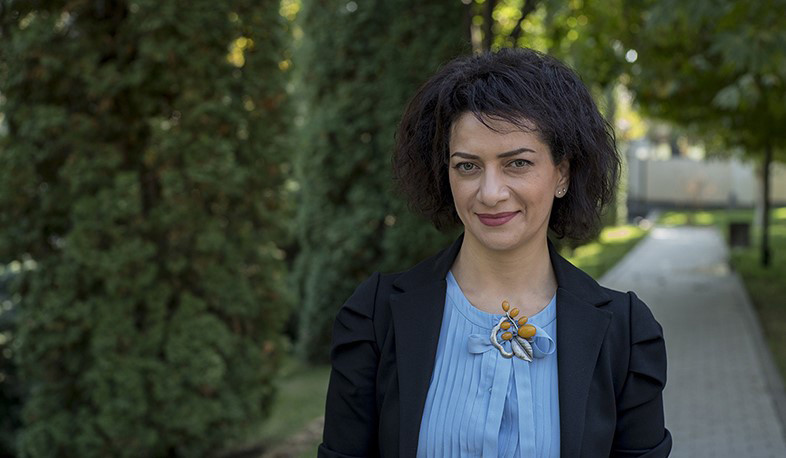 Anna Hakobyan called for end to hostilities and a move towards peace