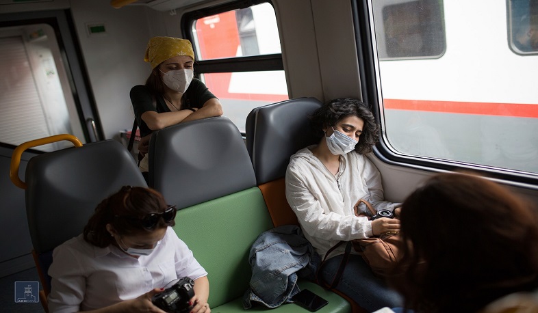 Trains run regularly in Gyumri