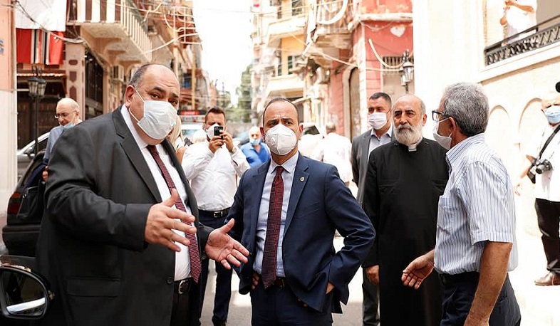 Diaspora High Commissioner's Office provided details about Sinanyan's meetings in Beirut