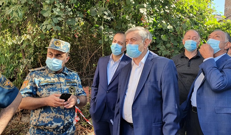 Արսեն Թորոսյանն այցելել է պայթյունի վայր