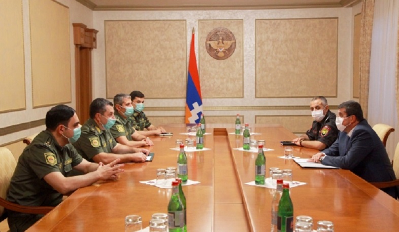 Արցախի նախագահն ընդունել է ՀՀ ԱՆ քրեակատարողական ծառայության պետին