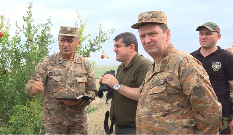 Արցախի նախագահն այցելել է առաջնագիծ
