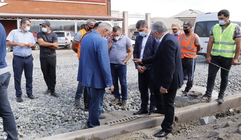 Գեղարքունիքի մարզպետը հետևել է սուբվենցիոն ծրագրերի շրջանակներում իրականացվող շինարարական աշխատանքներին