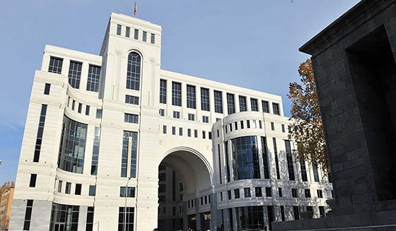 RA MFA denies information spread by Azerbaijan on rocket fire from Vardenis to Dashkesan region