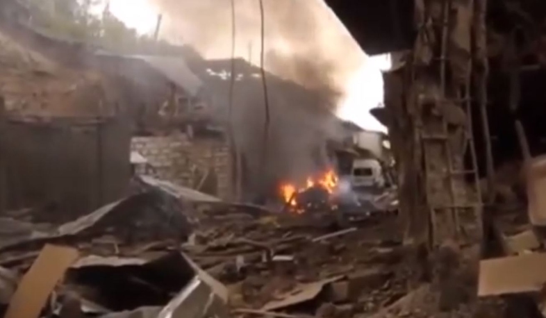 RA Ombudsman released a video on the destructions of Artsakh capital