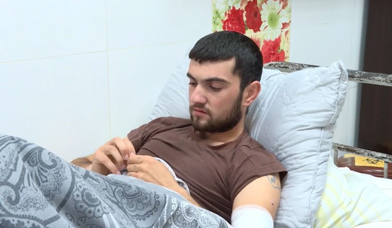 I did not know almost anyone, most of the members of our group were not Azerbaijani. Prisoner of war