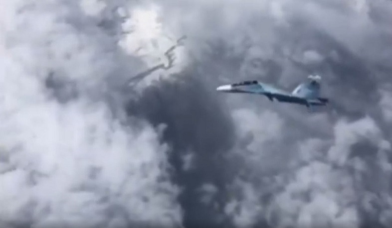 The enemy just used military aircraft on the city of Martuni