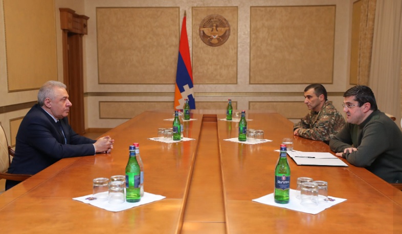 The meeting of the Artsakh President and the RA Minister of Defense took place