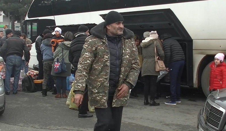 About 570 people returned to Stepanakert in one day