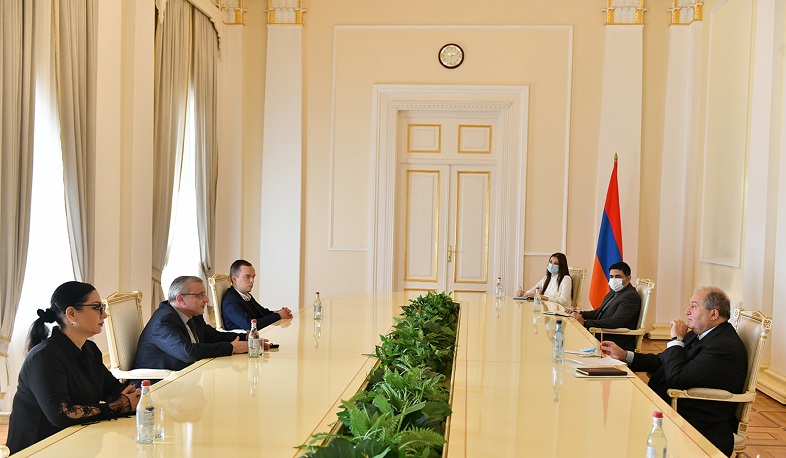Նախագահը ընդունել է «Դեմոկրատական այլընտրանք» կուսակցության ներկայացուցիչներին