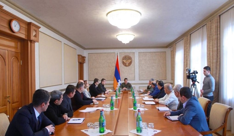 Արցախի նախագահն աշխատանքային ընդլայնված խորհրդակցություն է հրավիրել