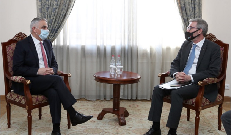 Deputy Prime Minister Mher Grigoryan received the Ambassador of Sweden