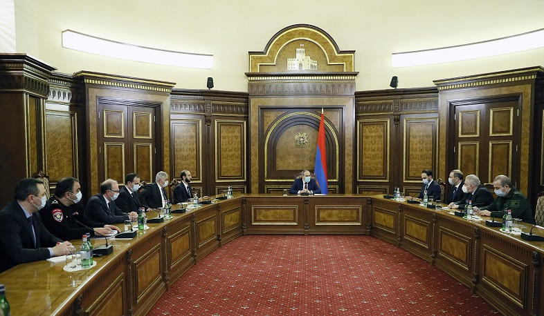Под председательством Никола Пашиняна состоялось заседание Совета безопасности
