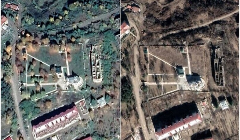 Netherlands covered destruction of “Kanach Zham” (Green Chapel) Church in Shushi by Azerbaijan