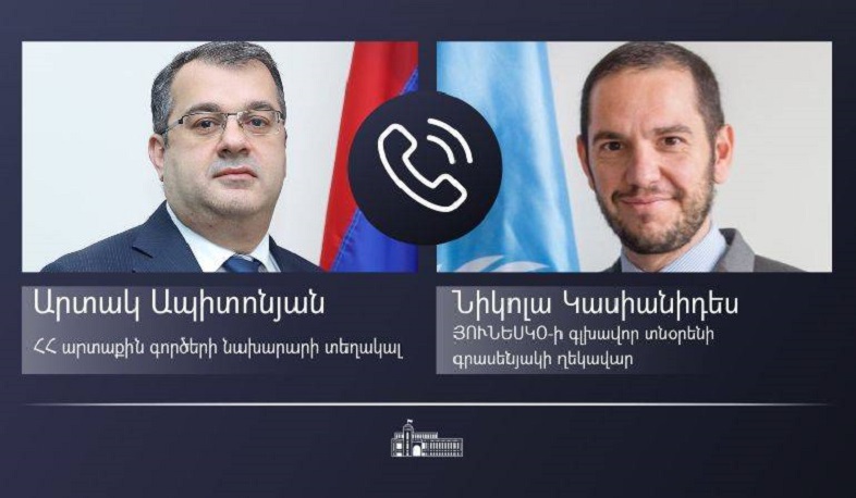 There is a need to send a UNESCO fact-finding mission to Artsakh, Armenian Deputy Foreign Minister