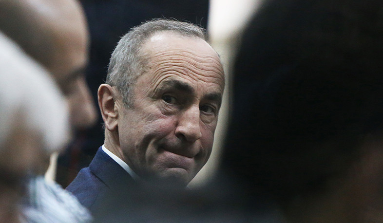The court terminated Robert Kocharyan’s criminal prosecution under Article 300.1 of Armenia’s Criminal Code. It will be continued under another article