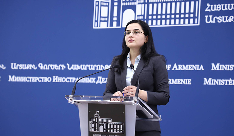 Demarcation and delimitation processes must be a part of the conflict’s comprehensive peaceful settlement process: Foreign Ministry Spokeswoman