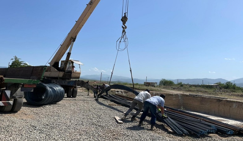 Արցախի Իվանյան համայնքում շինարարական աշխատանքներն ակտիվ ընթացքի մեջ են