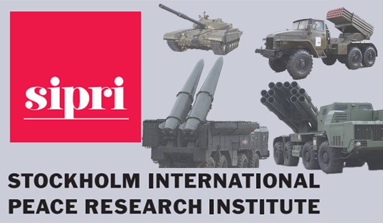 Only in 2019, Armenia received 62.3% of its arms supplies for the last 10 years: SIPRI