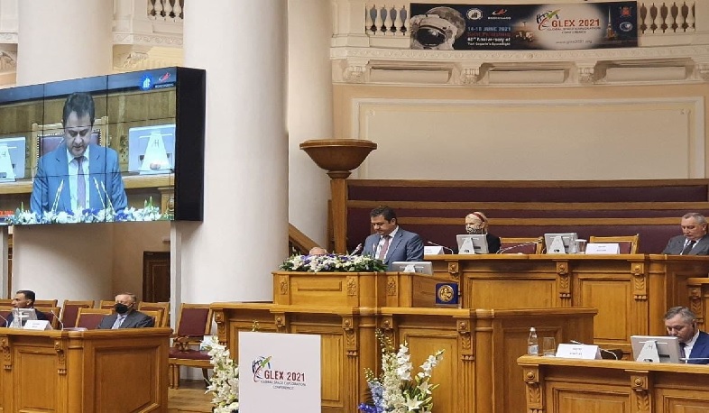Hayk Chobanyan participates in the GLEX-2021 international conference