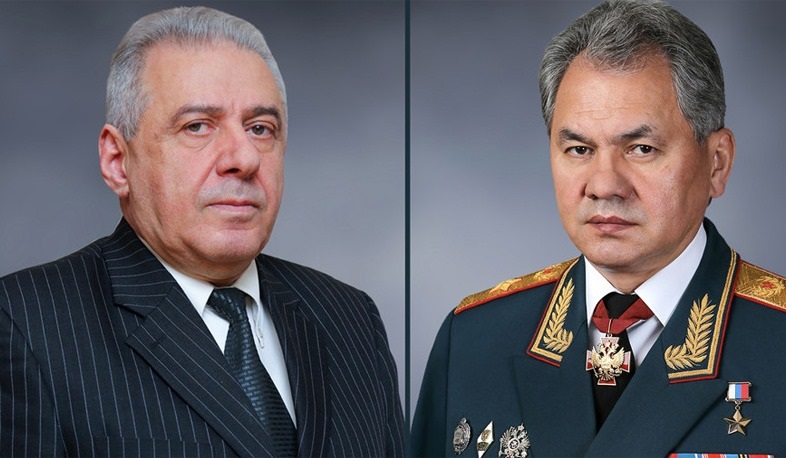 Sergey Şoyqu Vağarşak Harutyunyanı ER-da keçirilmiş seçkilər münasibətlə təbrik edib