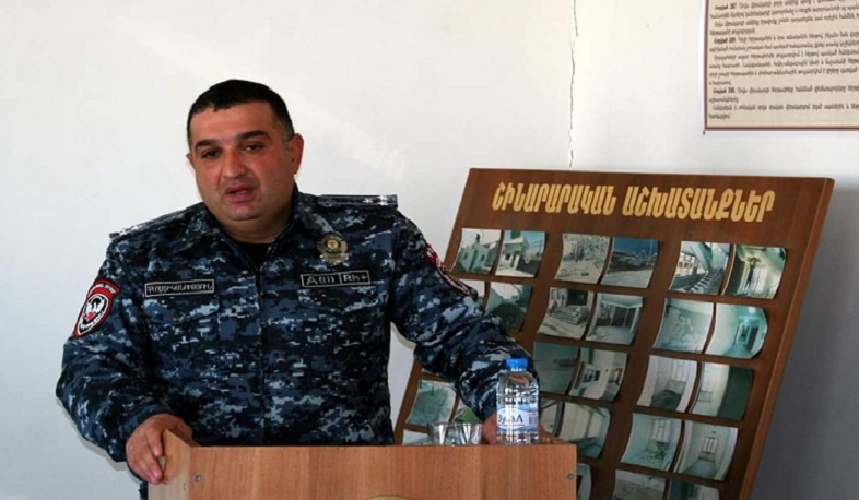 Արթուր Ումրշատյանը՝ ՀՀ Պարեկային ոստիկանության պետ