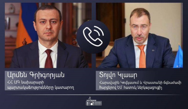Параллельно с провокационными военными действиями Азербайджан выдвигает ложные территориальные и исторические претензии к Армении: телефонный разговор Армена Григоряна с Тойво Клааром