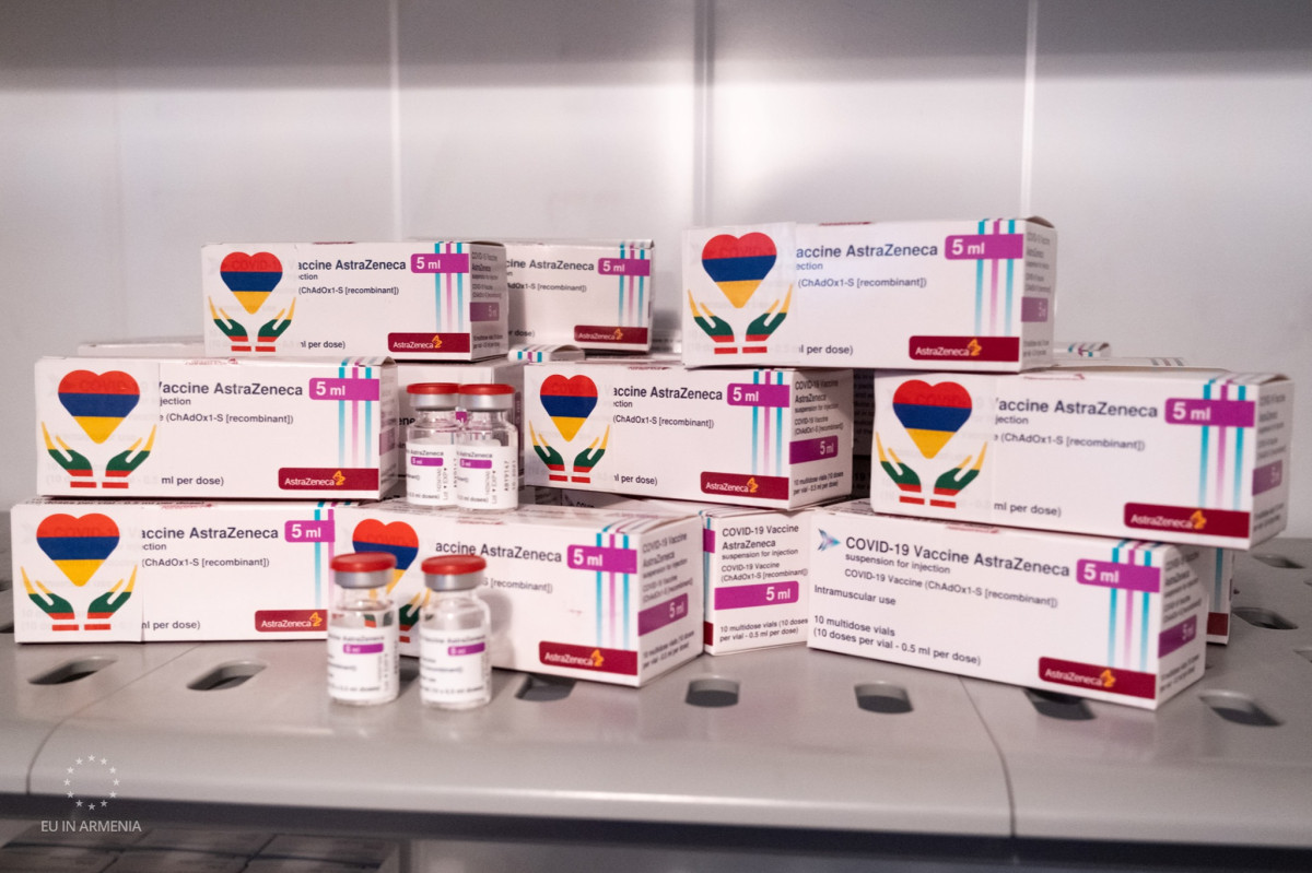 Lithuania donates 27,500 doses of AstraZeneca vaccine to Armenia