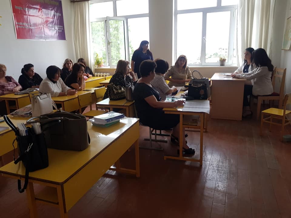 ԱՀ ՄԻՊ աշխատակազմի ներկայացուցիչները հանդիպումներ են ունեցել Հադրութի և Շուշիի դպրոցների ուսուցչական անձնակազմի հետ