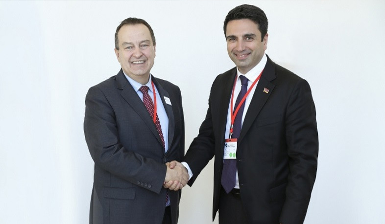 Alen Simonyan welcomes decision to open Serbian embassy in Armenia during meeting with Serbian Parliament Speaker