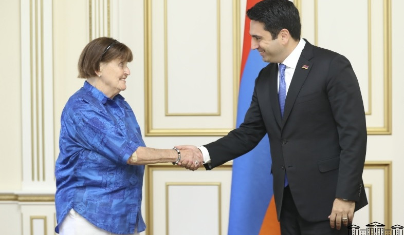 Alen Simonyan və Baronessa Koks müharibə nəticəsində yarandığı vəziyyəti müzakirə edib