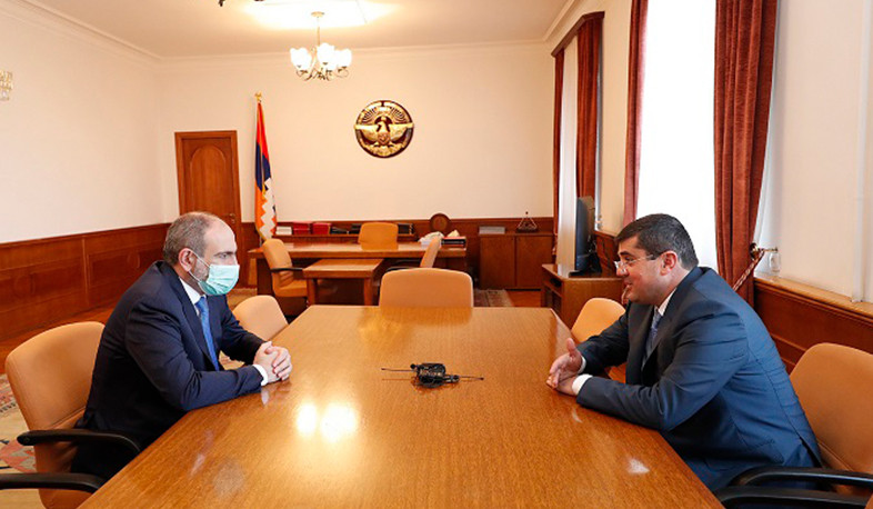 Նիկոլ Փաշինյանը և Արայիկ Հարությունյանը քննարկել են պատերազմի հետևանքների հաղթահարմանն ուղղված աշխատանքների ընթացքը