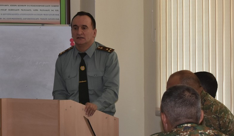 N զորամիավորման հրամանատարի ղեկավարությամբ անցկացվել է հավաք-խորհրդակցություն