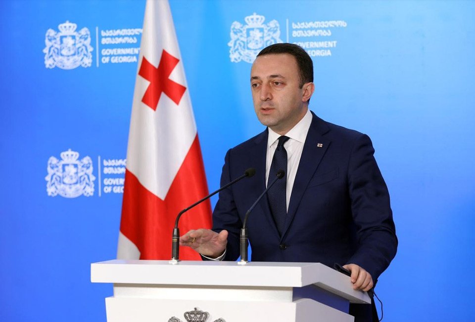 Mikheil Saakashvili is detained, PM says