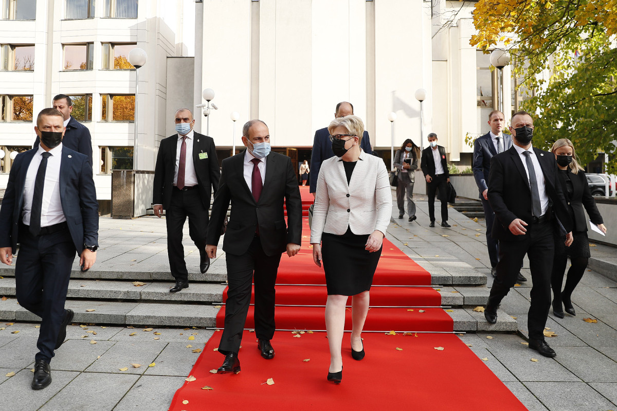 Nikol Pashinyan and the Prime Minister of Lithuania discuss prospects for the development of bilateral relations
