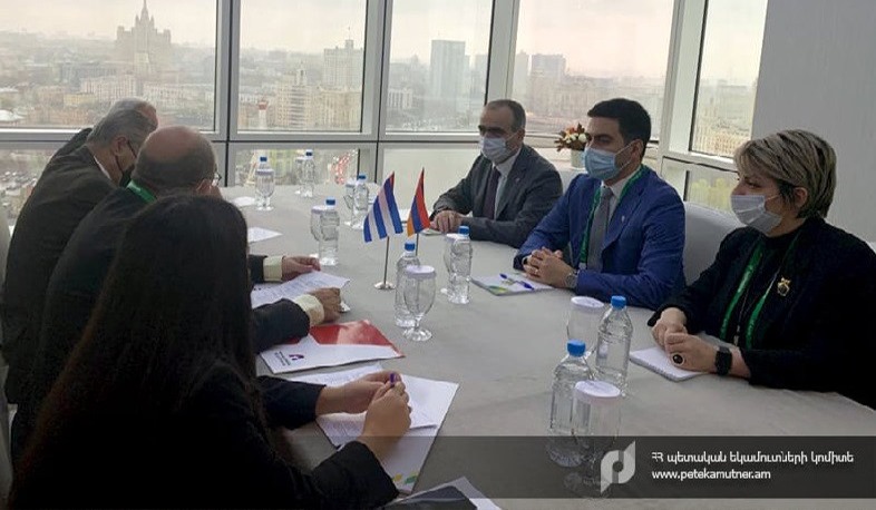 ՀՀ ՊԵԿ նախագահը Կուբայի մաքսային ծառայության գլխավոր տնօրենի հետ քննարկել է համագործակցության զարգացման հարցեր