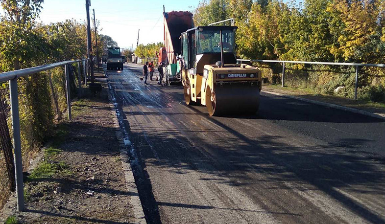 Բայանդուրի 8-րդ փողոցի ասֆալտապատման աշխատանքներն ավարտվել են