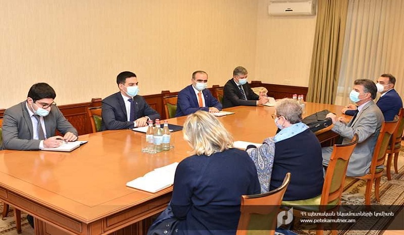 Ռուստամ Բադասյանը և Անդրեա Վիկտորինը քննարկել են Մեղրու մաքսակետի արդիականացմանն առնչվող հարցեր