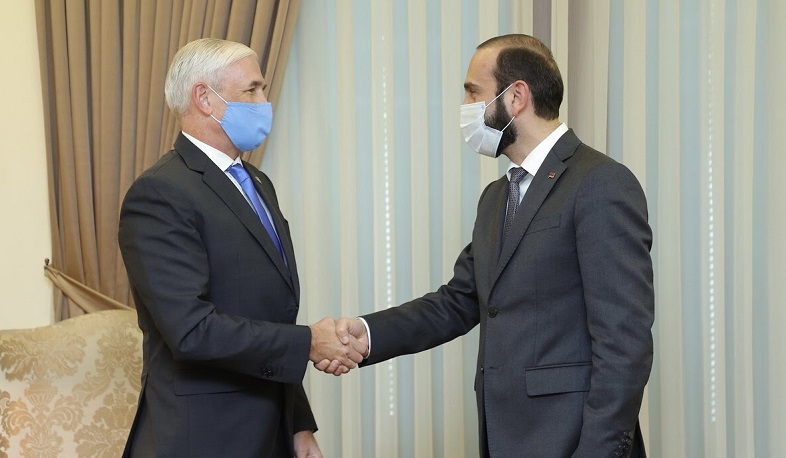 Foreign Minister had farewell meeting with outgoing UN Resident Coordinator in Armenia