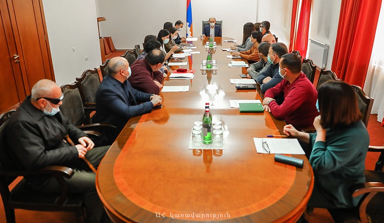 Արցախի պետնախարարը հանդիպել է հաշմանդամների հարցերով զբաղվող ՀԿ-ների ներկայացուցիչների հետ